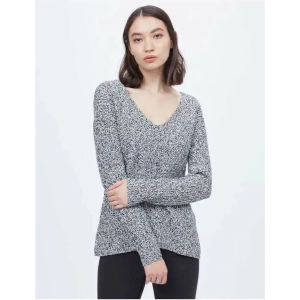 Style & Co Gray Pullover Knit Sweater Top Plus Size 2X Herringbone Long Sleeves